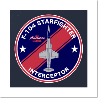 F-104 Starfighter Patch Posters and Art